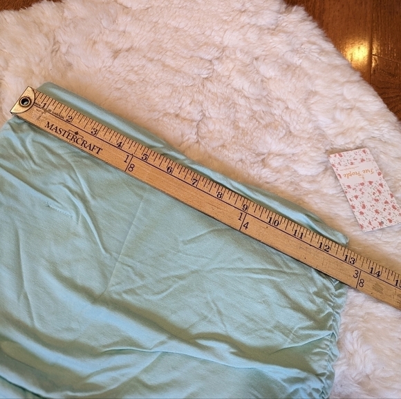 FREE PEOPLE ruched mini skirt xs - Picture 6 of 8